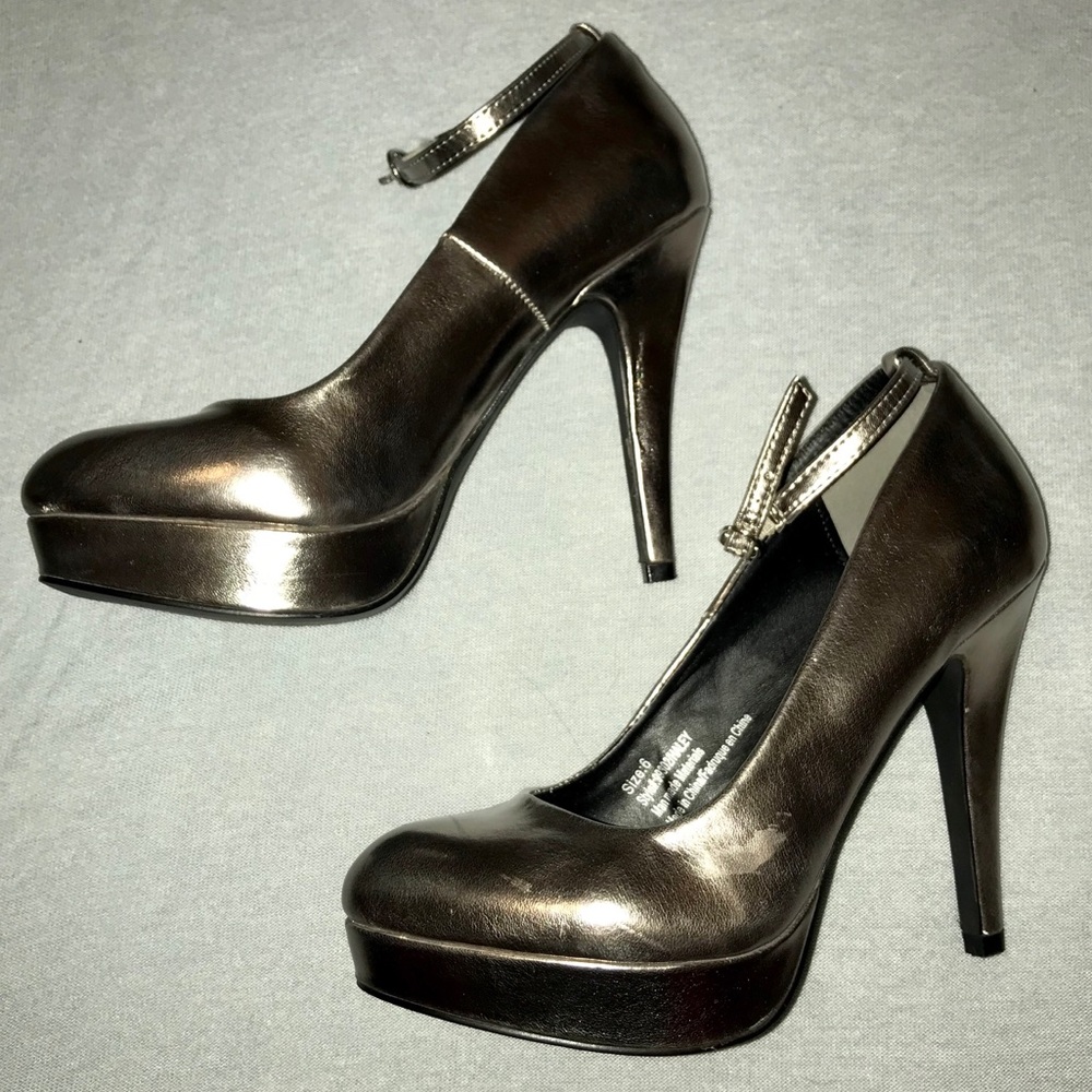 Maurices Haley Ankle Strap High Heel